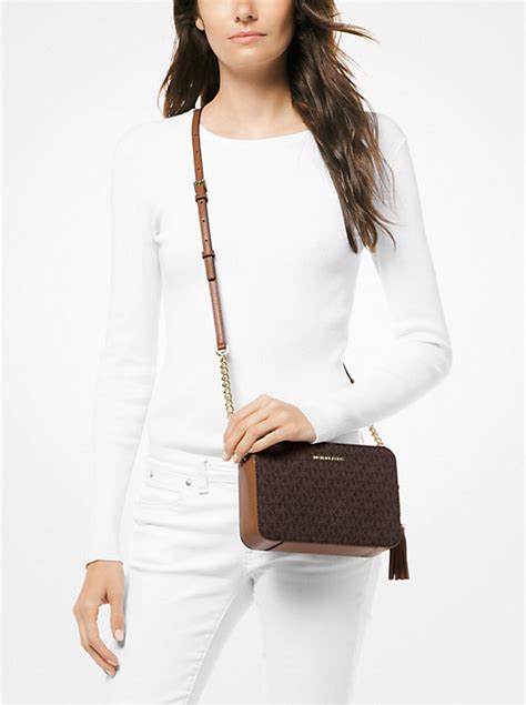 hiw to use michael kors ginny disco bag|Ginny Medium Logo Crossbody Bag .